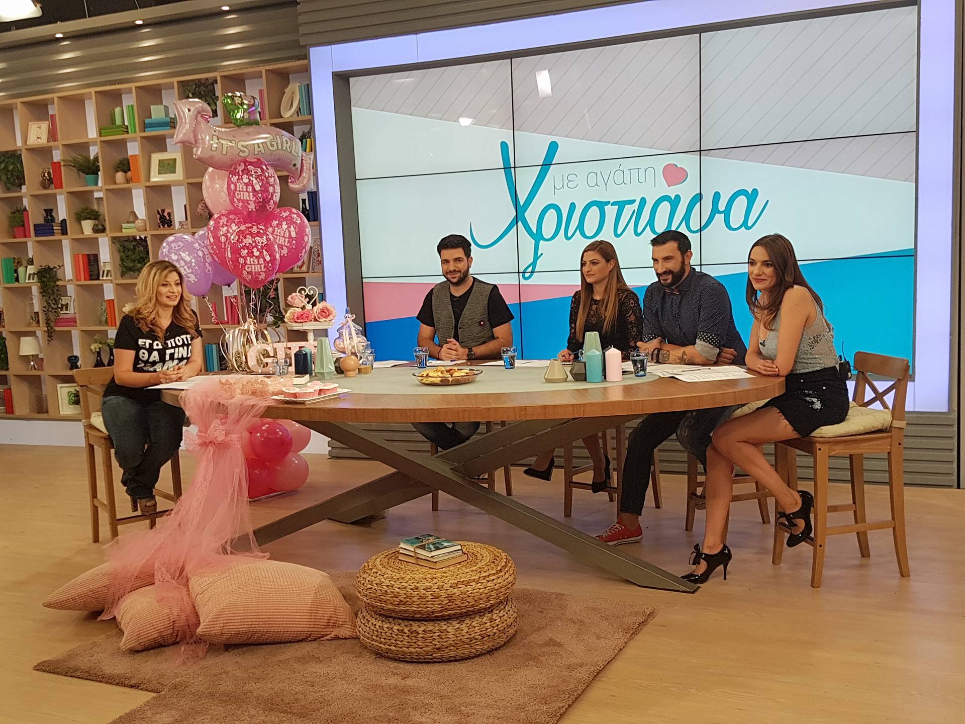 Το μήνυμα της Αριστοτέλους στους τηλεθεατές μετά τη γέννηση της κόρης της