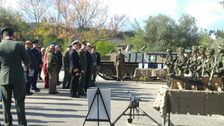 Η Γιορτή των Ελληνικών Ενόπλων Δυνάμεων στο στρατόπεδο της Μαλούντας (ΦΩΤΟ)