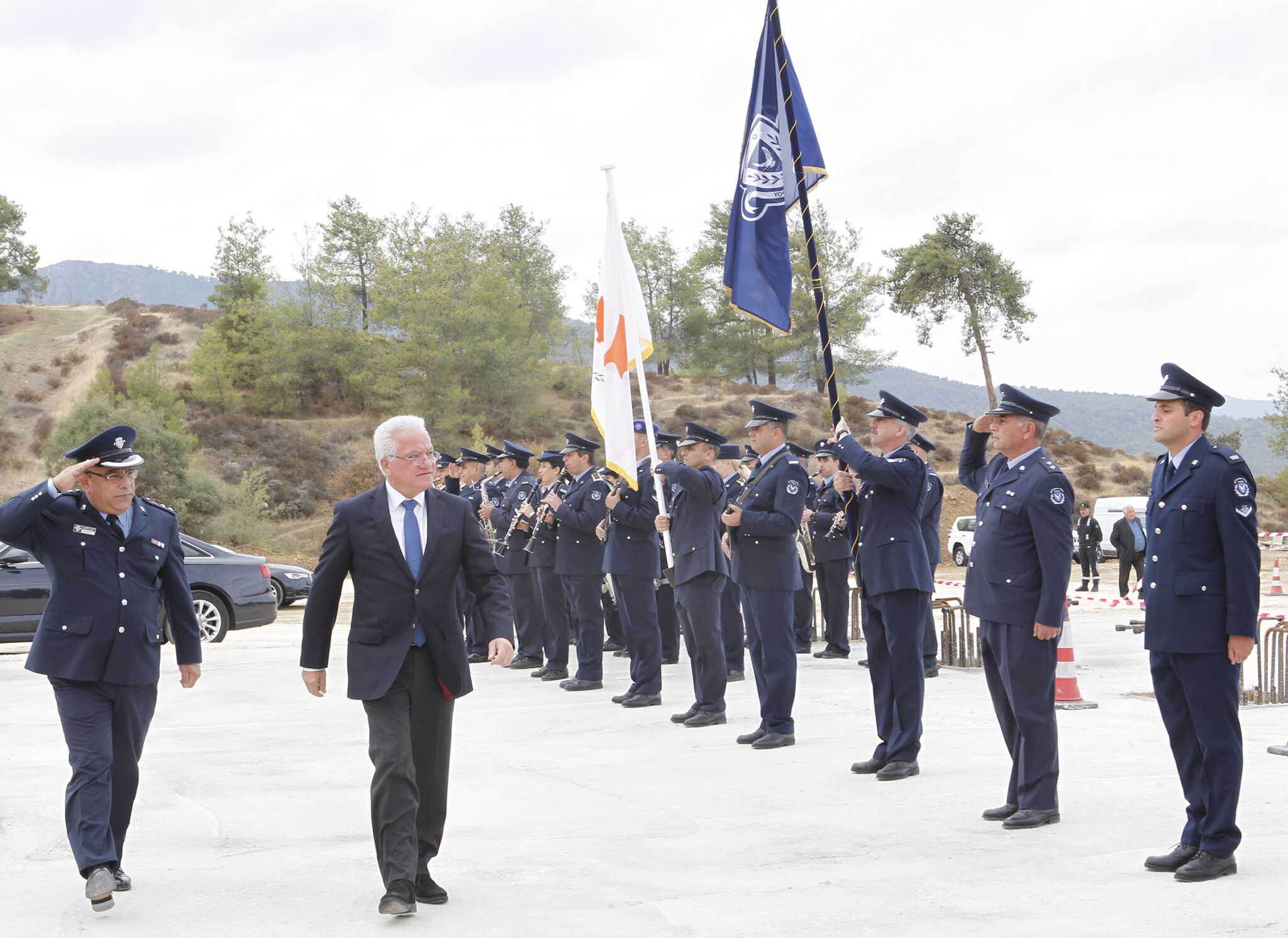Κατατέθηκε ο θεμέλιος λίθος στην Αστυνομική Διεύθυνση Μόρφου (BINTEO)
