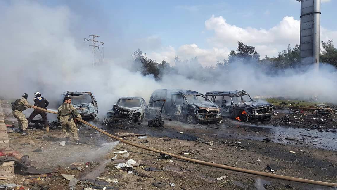 Συρία: Τουλάχιστον 9 νεκροί από επίθεση αυτοκτονίας με παγιδευμένο αυτοκίνητo