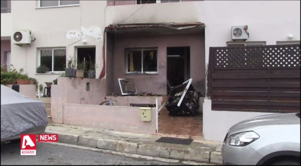 Στόχος βομβιστών σπίτι 25χρονου στο Αναβαργός στην Πάφο (BINTEO)