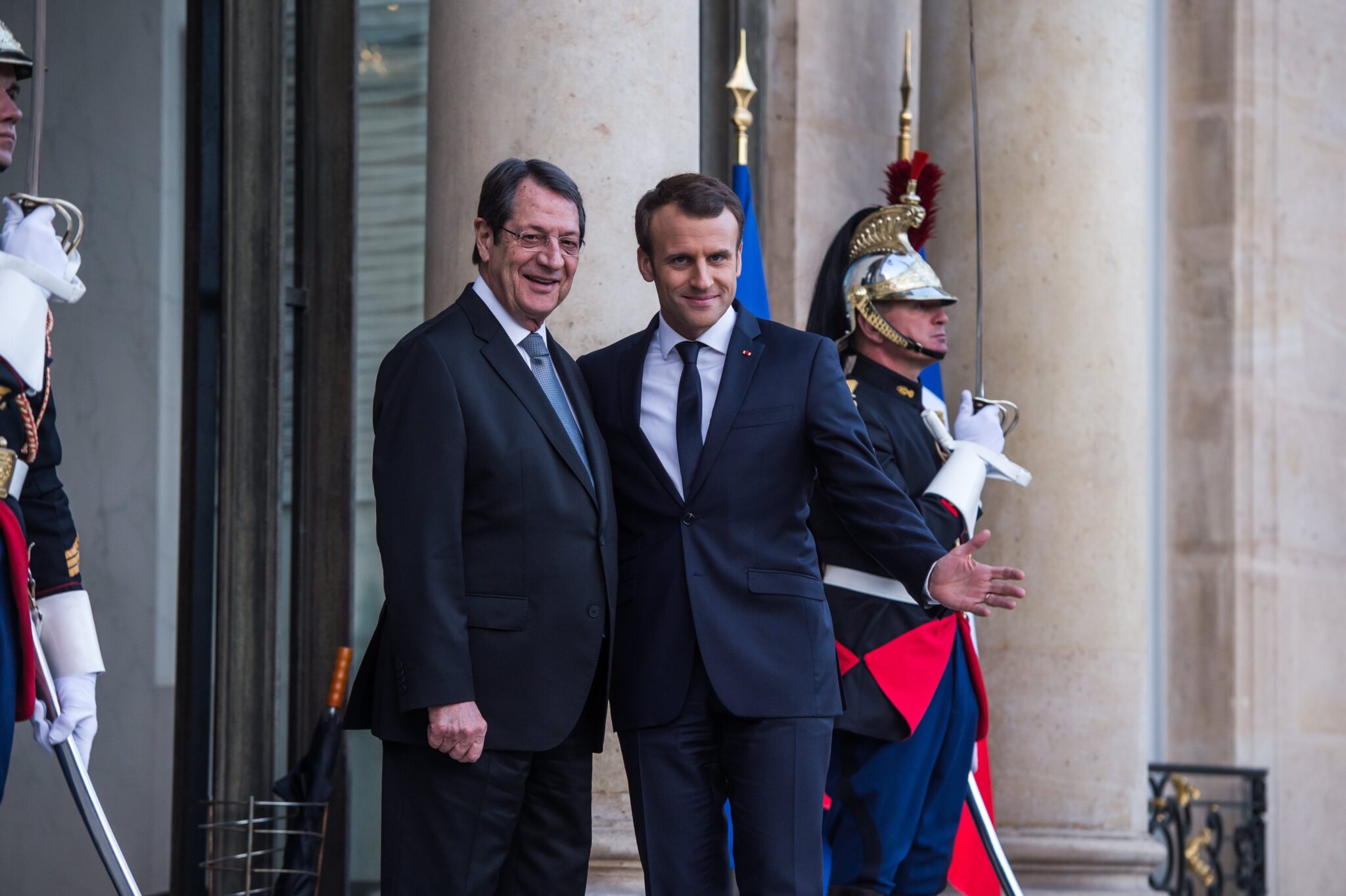 Τα είπαν Νίκος Αναστασιάδης και Εμμανουέλ Μακρόν στο Παρίσι