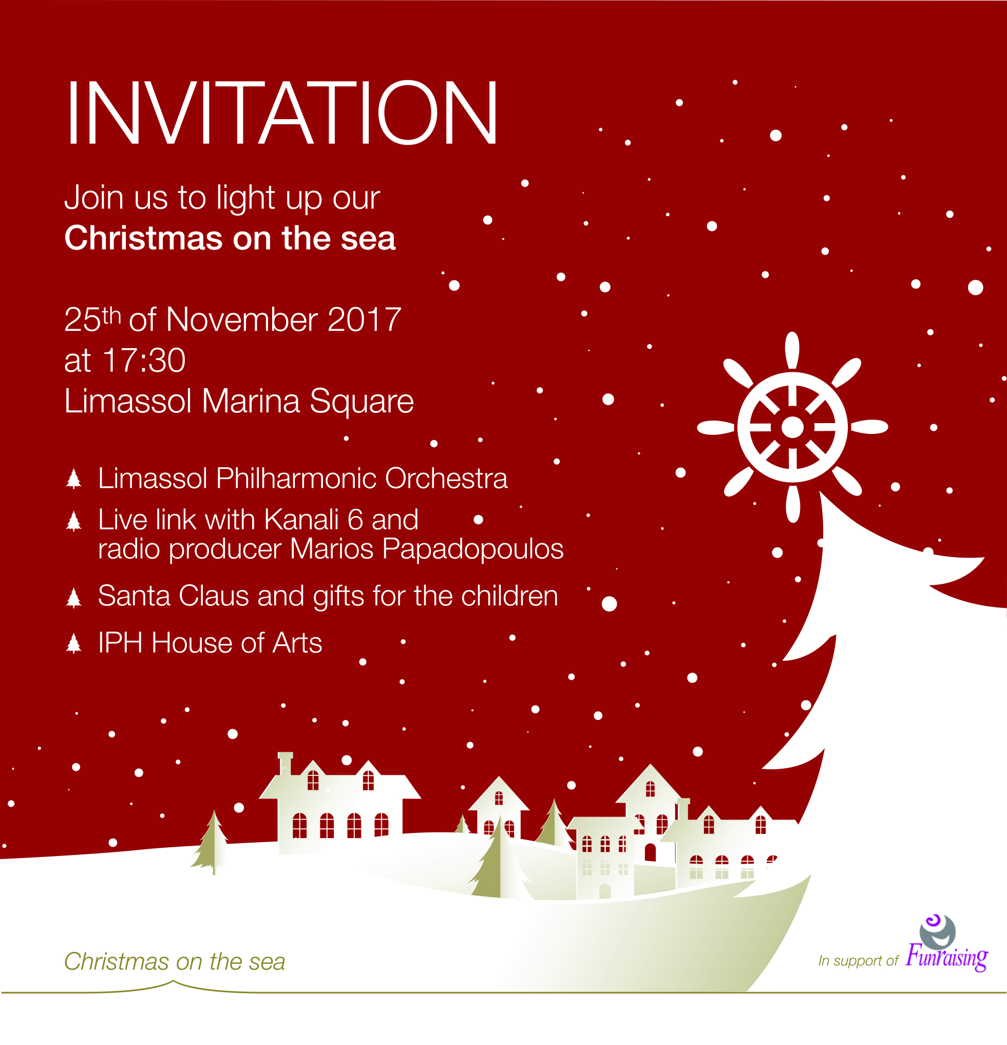 Χριστούγεννα πάνω στη θάλασσα Η πιο φωτεινή εποχή του χρόνου!