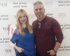Η Χριστιάνα Αριστοτέλους στην πρώτη της δημόσια εμφάνιση με τον Λούη(ΦΩΤΟ)