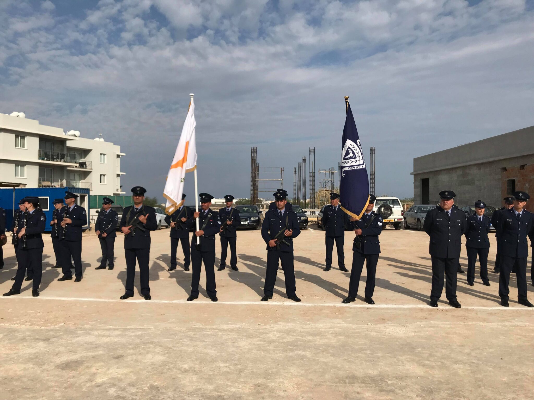 Κατατέθηκε ο θεμέλιος λίθος στο νέο κτίριο της Αστυνομικής Διεύθυνσης Αμμοχώστου