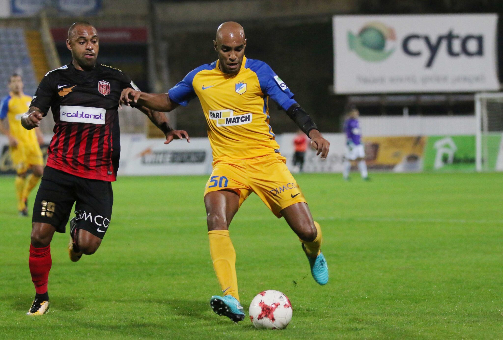 ΑΠΟΕΛ – Ερμής 1-1 ( ημίχρονο)