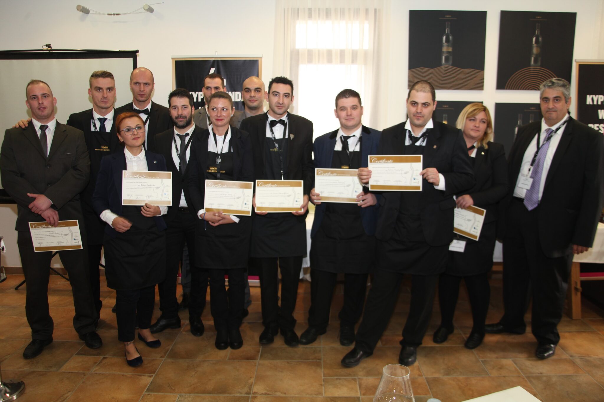 Διαγωνισμός “Kyperounda Winery Best Young Sommelier” 2017