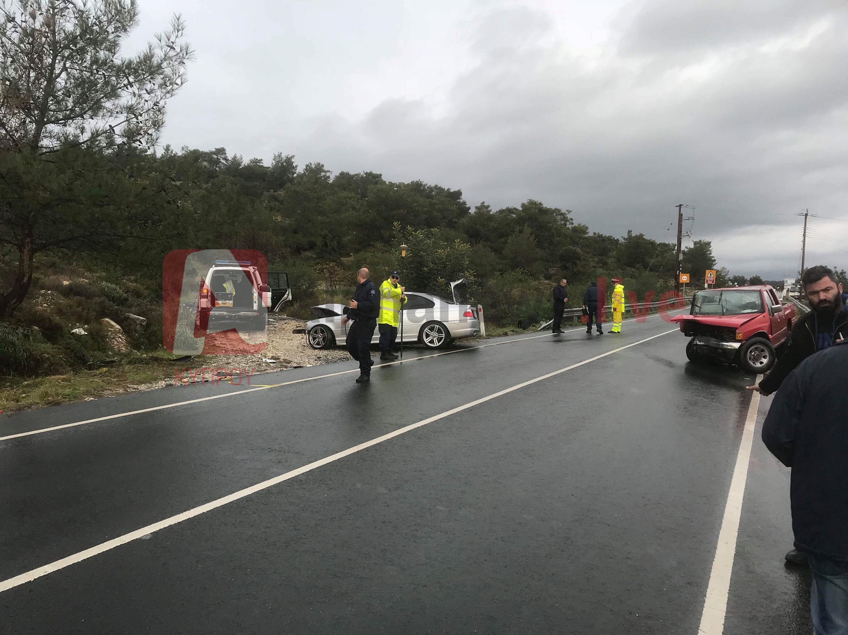 Θανατηφόρο τροχαίο ατύχημα στο Σούνι, της επαρχίας Λεμεσού (ΦΩΤΟ)