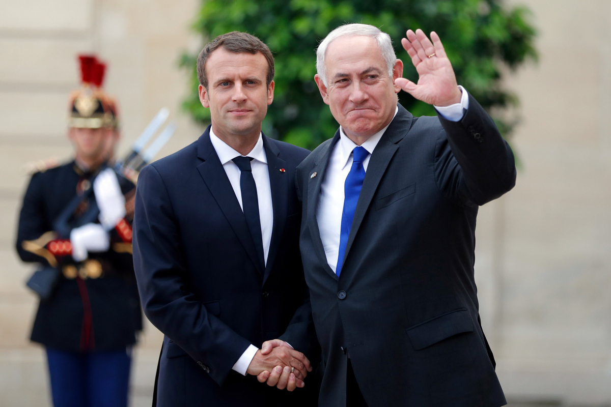 Εμανουέλ Μακρόν & Βενιαμίν Νετανιάχου τα είπαν τηλεφωνικώς για το Ιράν