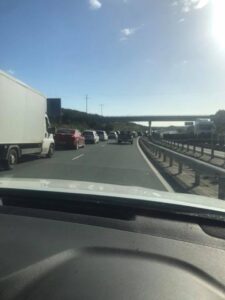 Τροχαίο με ελαφρύ τραυματισμό στον αυτοκινητόδρομο Λευκωσίας-Λεμεσού