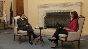 Στο Euronews, η πρώτη συνέντευξη Αναστασιάδη μετά την επανεκλογή του (ΒΙΝΤΕΟ)