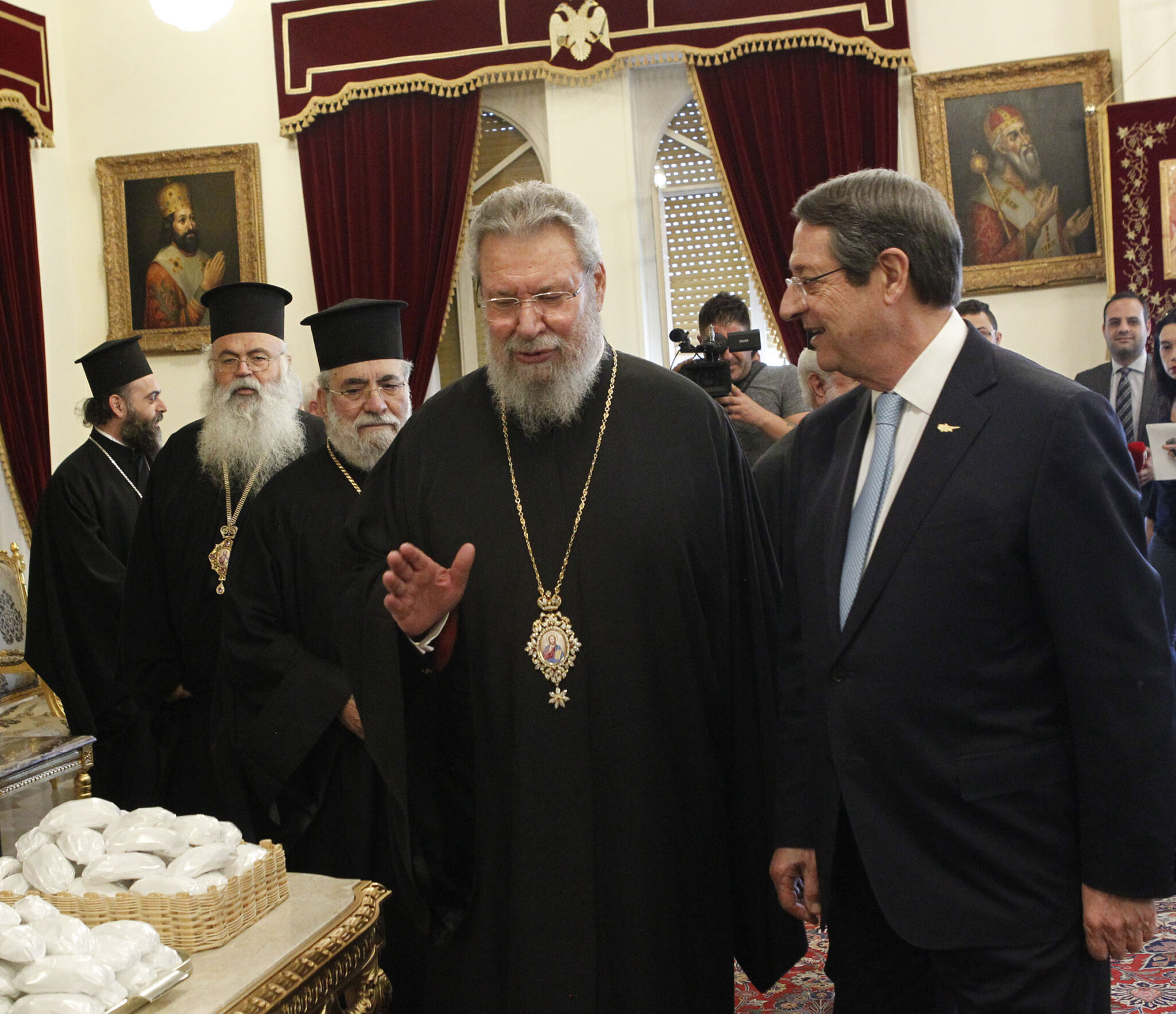 Ο Νίκος Αναστασιάδης εξήρε το έργο και τη δράση του Αρχιεπισκόπου Χρυσοστόμου