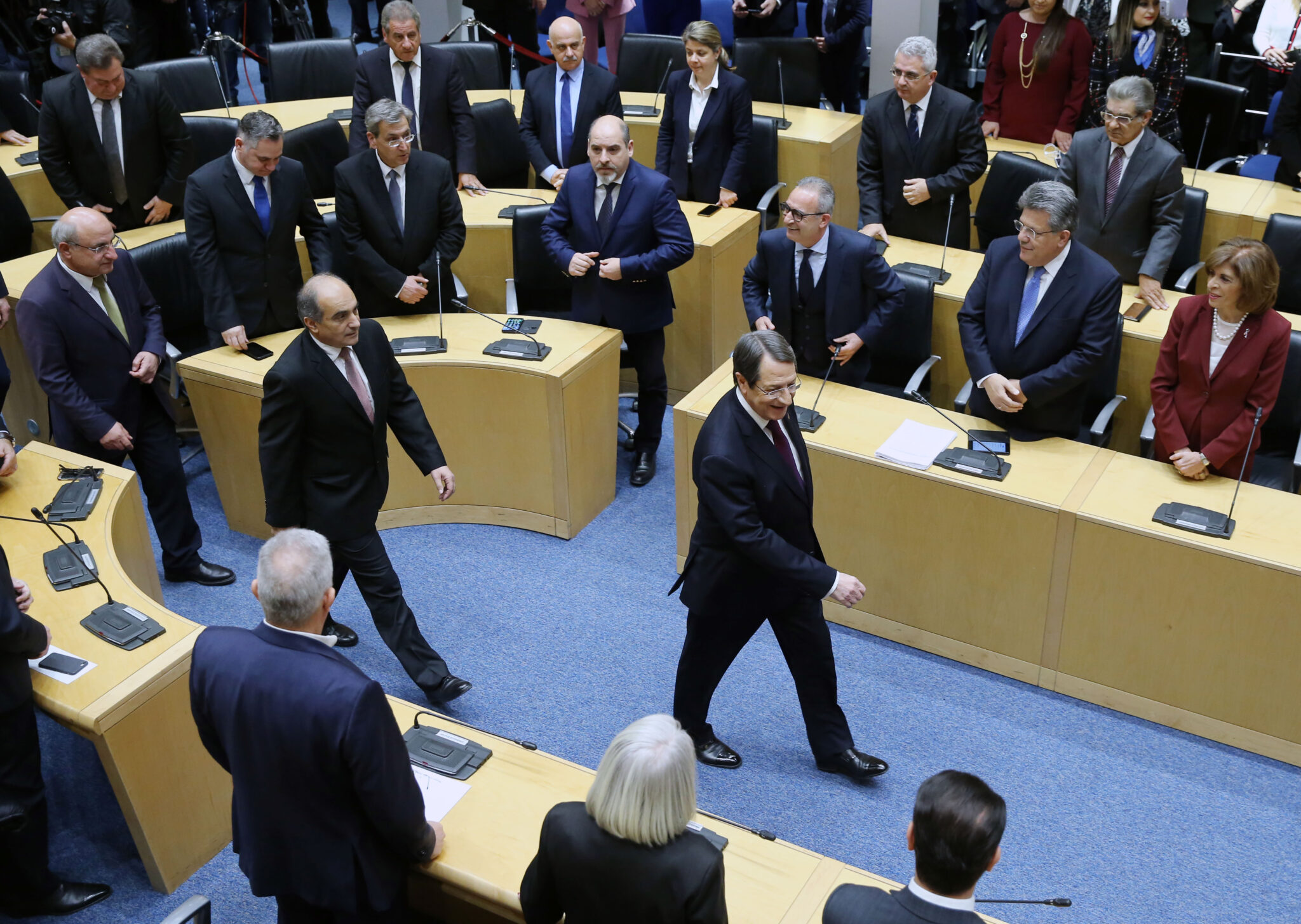 Τα παραλειπόμενα της τελετής εγκατάστασης στη Βουλή σε φωτογραφίες και βίντεο