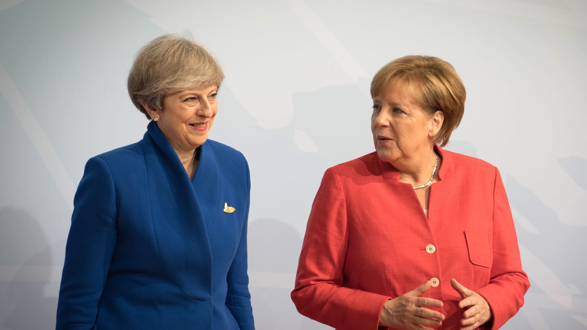 Συνάντηση Μέρκελ-Μέι στο Βερολίνο