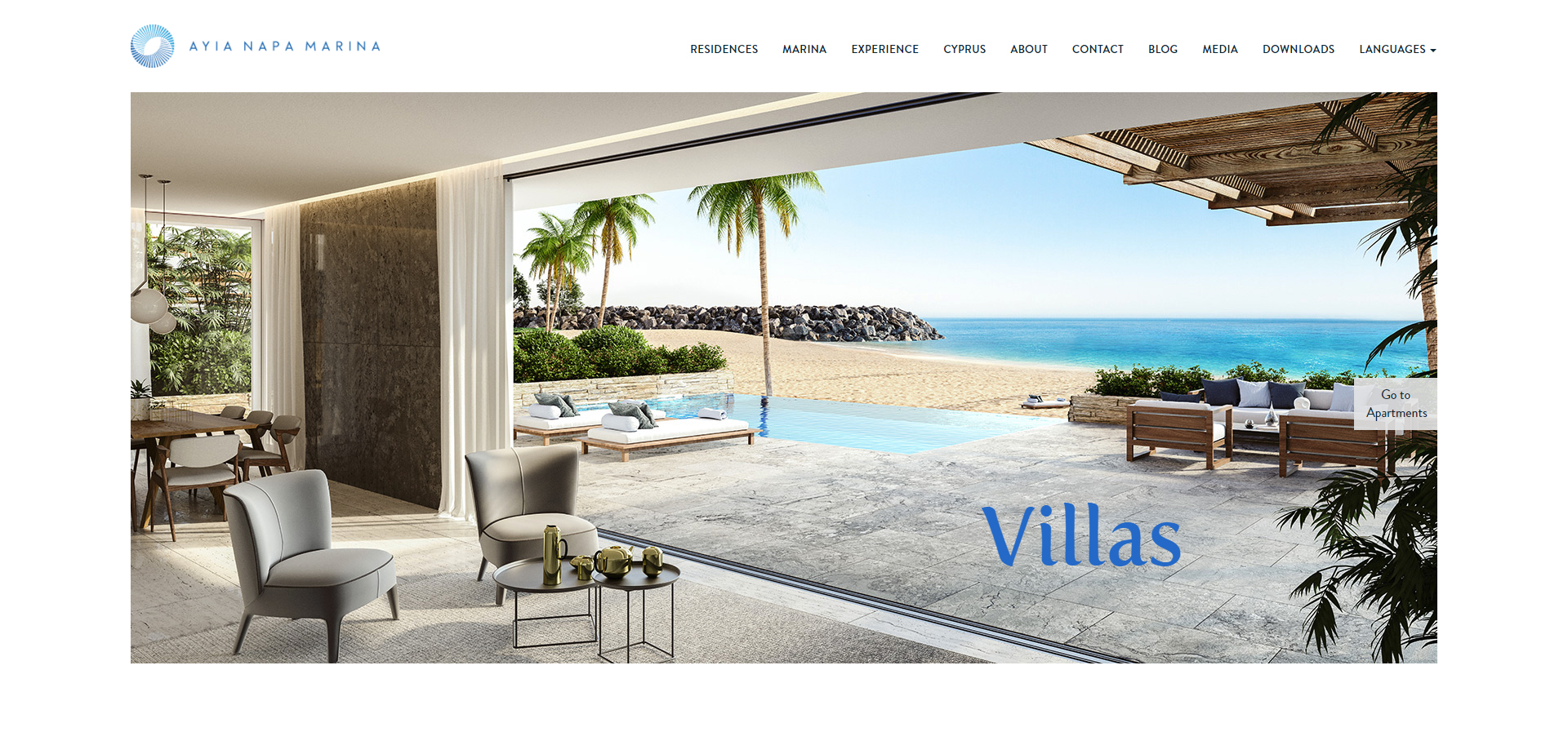 Νέα Ιστοσελίδα από τη Μαρίνα Αγίας Νάπας