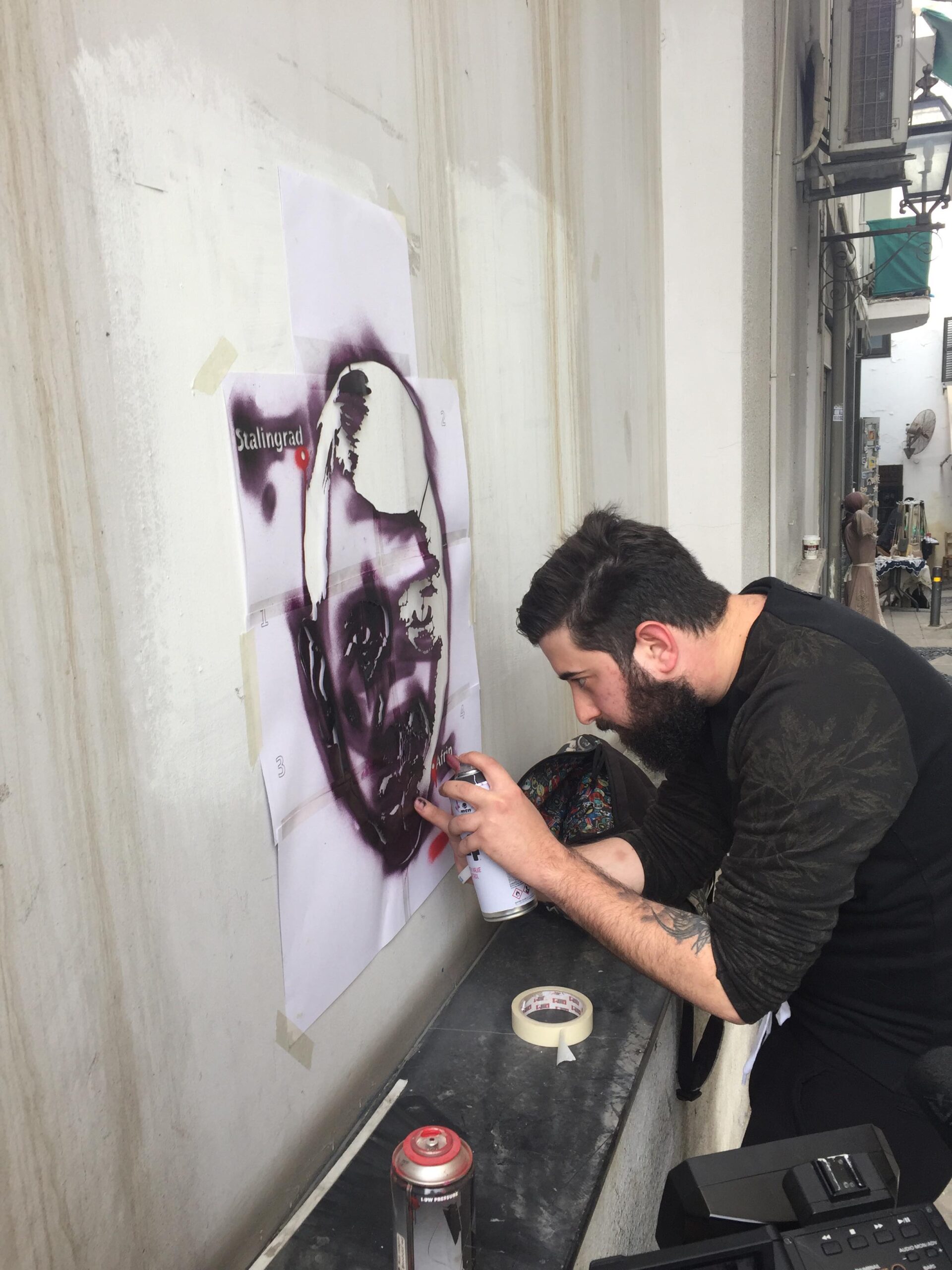 Το νέο γκράφιτι του Χρήστου Κακουλλή κατά του Ερντογάν (ΒΙΝΤΕΟ&ΦΩΤΟ)