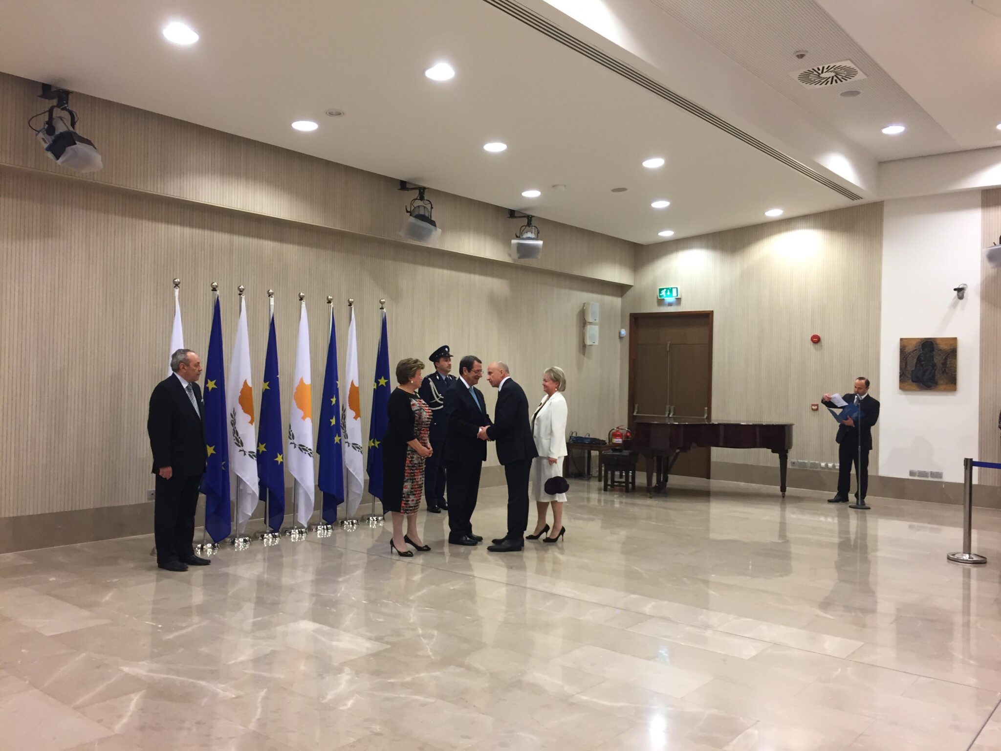 Τα συγχαρητήρια Πρέσβεων και διπλωματών, δέχτηκε ο Πρόεδρος Αναστασιάδης (ΦΩΤΟ)