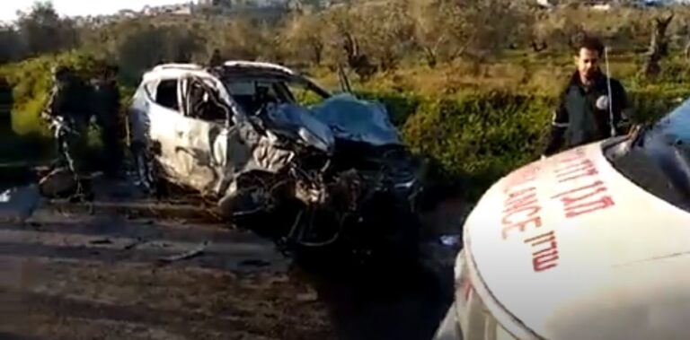 Ισραήλ: Αυτοκίνητο χτύπησε και σκότωσε δύο ανθρώπους (BINTEO)