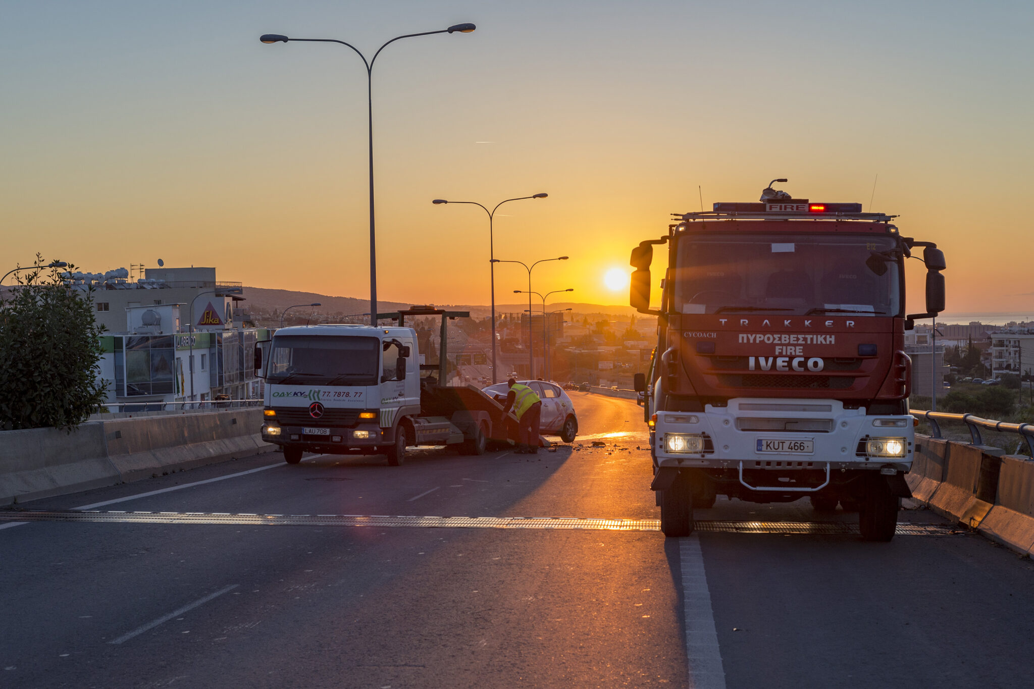 Θανατηφόρο ατύχημα στον αυτοκινητόδρομο με θύμα 44χρονο οδηγό (ΦΩΤΟ)