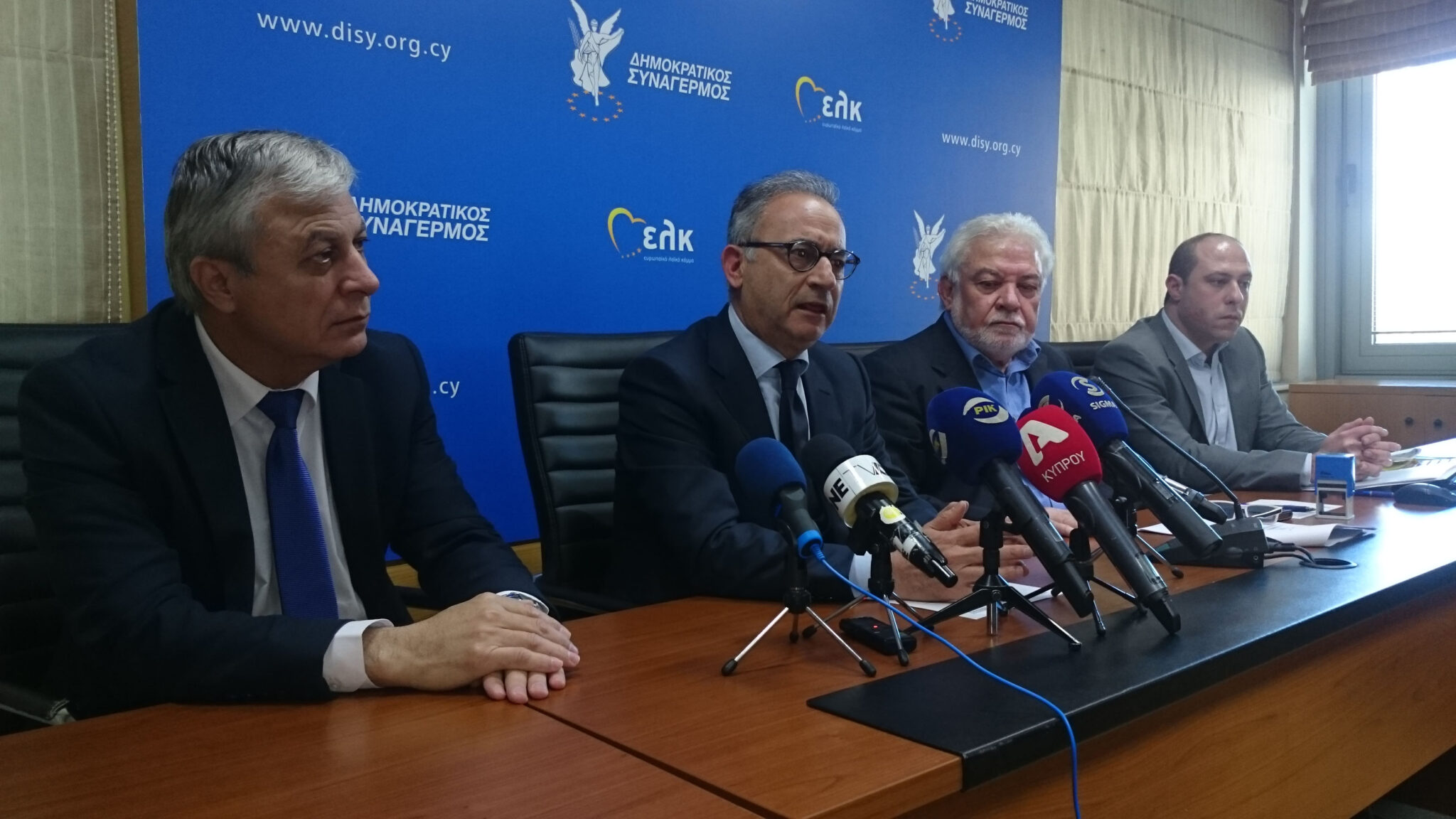 Αβέρωφ Νεοφύτου: Στο "τιμόνι" του ΔΗΣΥ για τα επόμενα 5 χρόνια  (BINTEO)