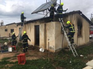 Παρανάλωμα του πυρός, ξύλινη κατοικία στο Αναβαργός