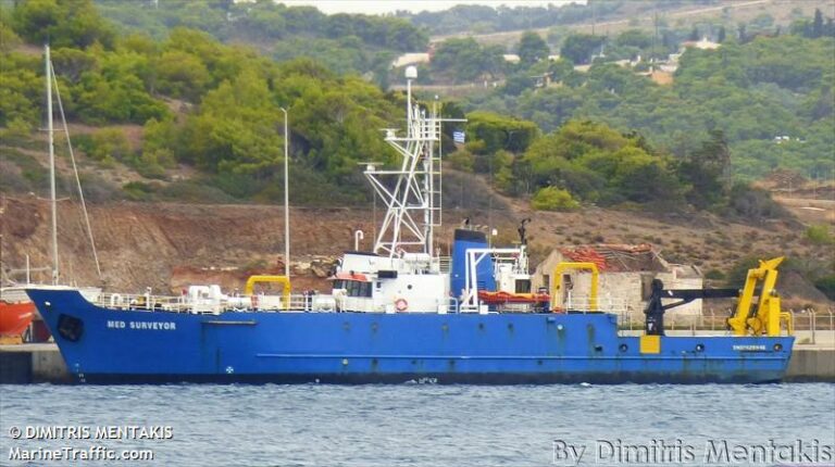 Πρόσω ολοταχώς για το τεμάχιο Δέκα το ερευνητικό σκάφος Med Surveyor (XAΡΤEΣ)