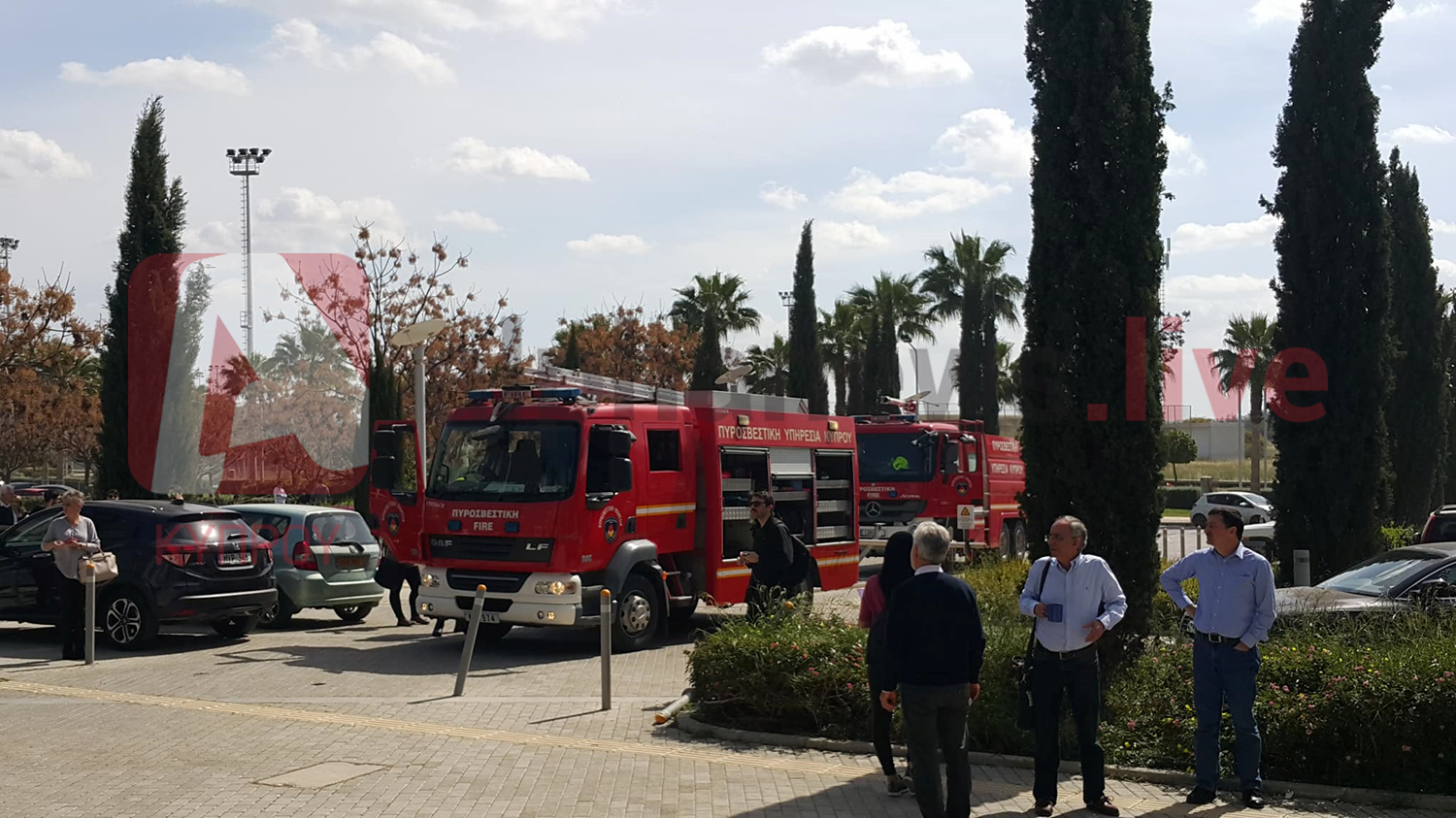 Συναγερμός για πυρκαγιά αναστάτωσε το Πανεπιστήμιο Κύπρου (ΒΙΝΤΕΟ&ΦΩΤΟ)