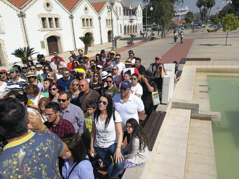 Με μεγάλη επιτυχία στέφθηκε το πρώτο "Discover Larnaka Open Walk"