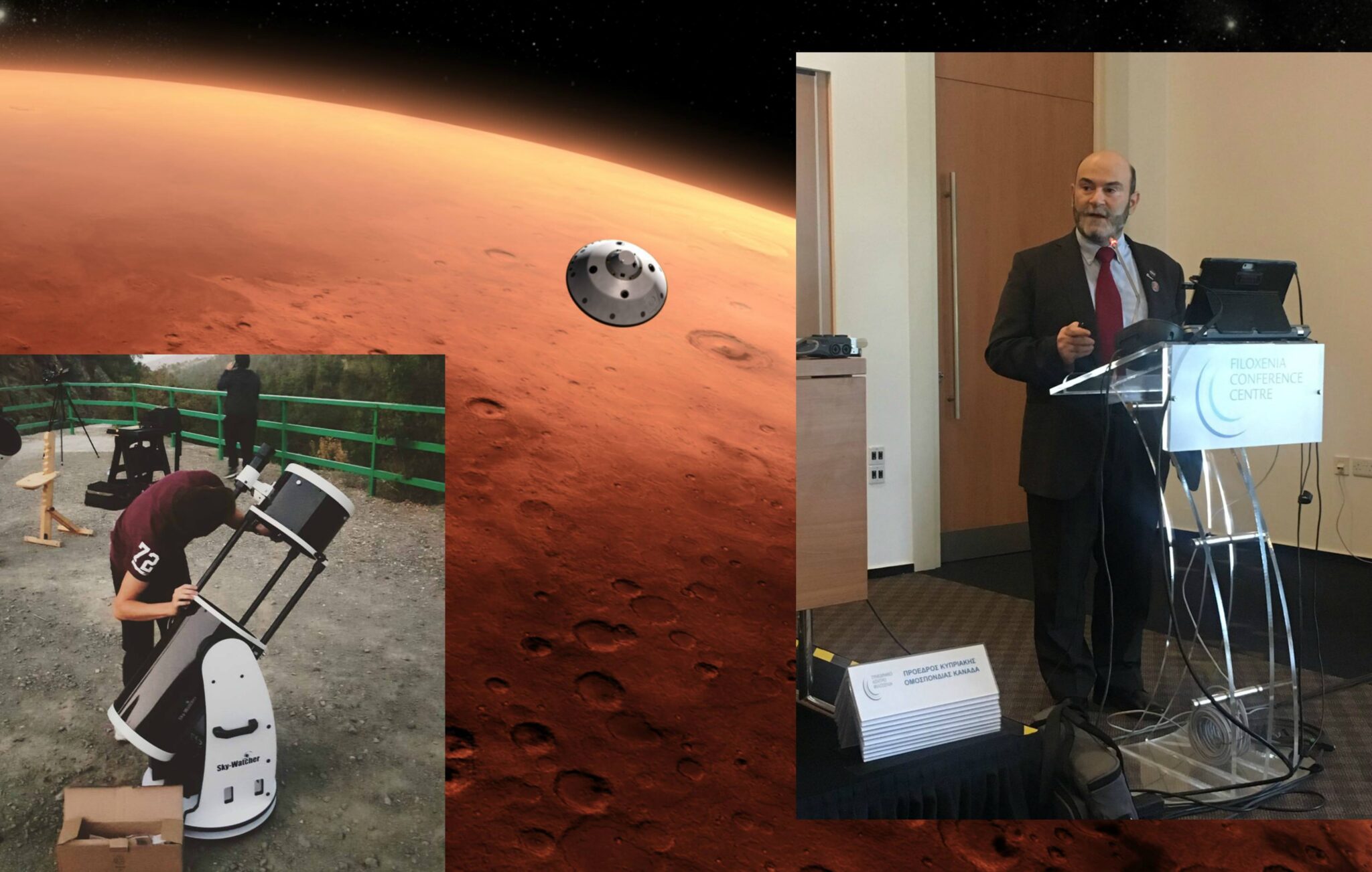 Δύο Κύπριοι στέλνουν τα ονόματα τους στο διάστημα