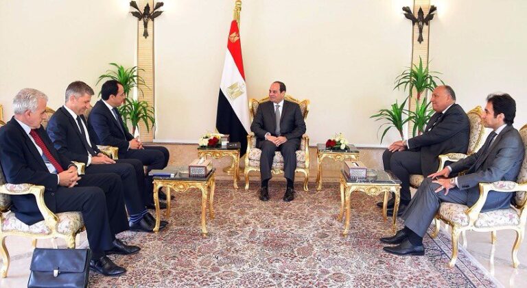 Είδε Σίσι με επίκεντρο τον αγωγό φυσικού αερίου ο Υπουργός Εξωτερικών