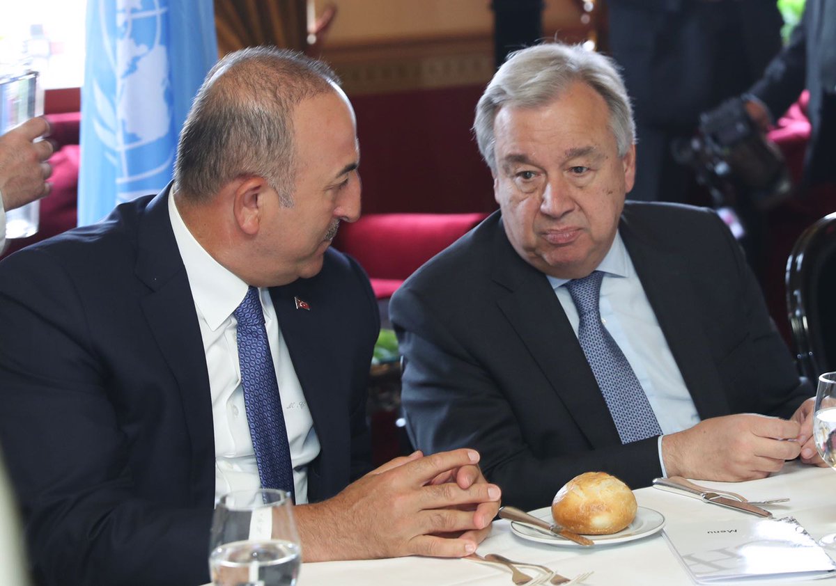 Βλέπει Γκουτέρες στη Νέα Υόρκη ο Τσαβούσογλου