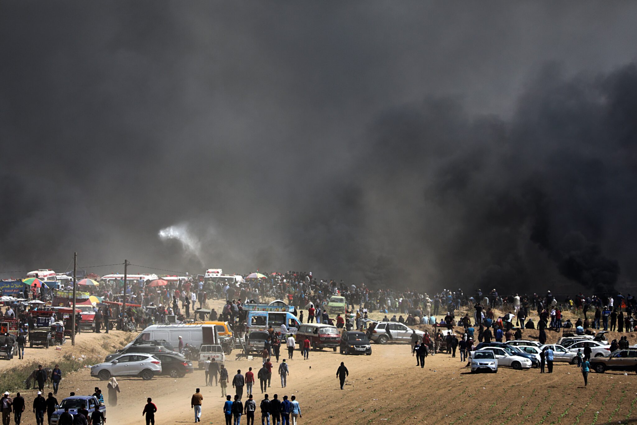 Γάζα: Πέντε νεκροί και 400 τραυματίες