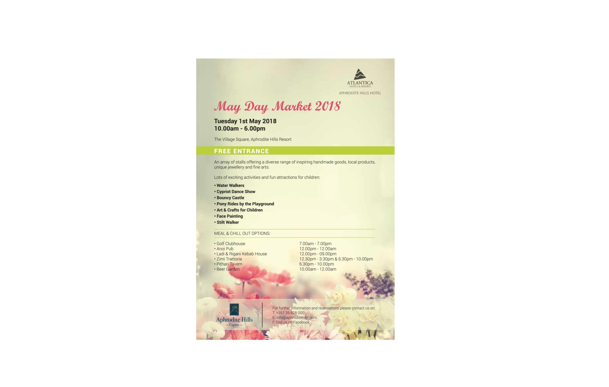 Aphrodite Hills Resort is officially welcoming Spring