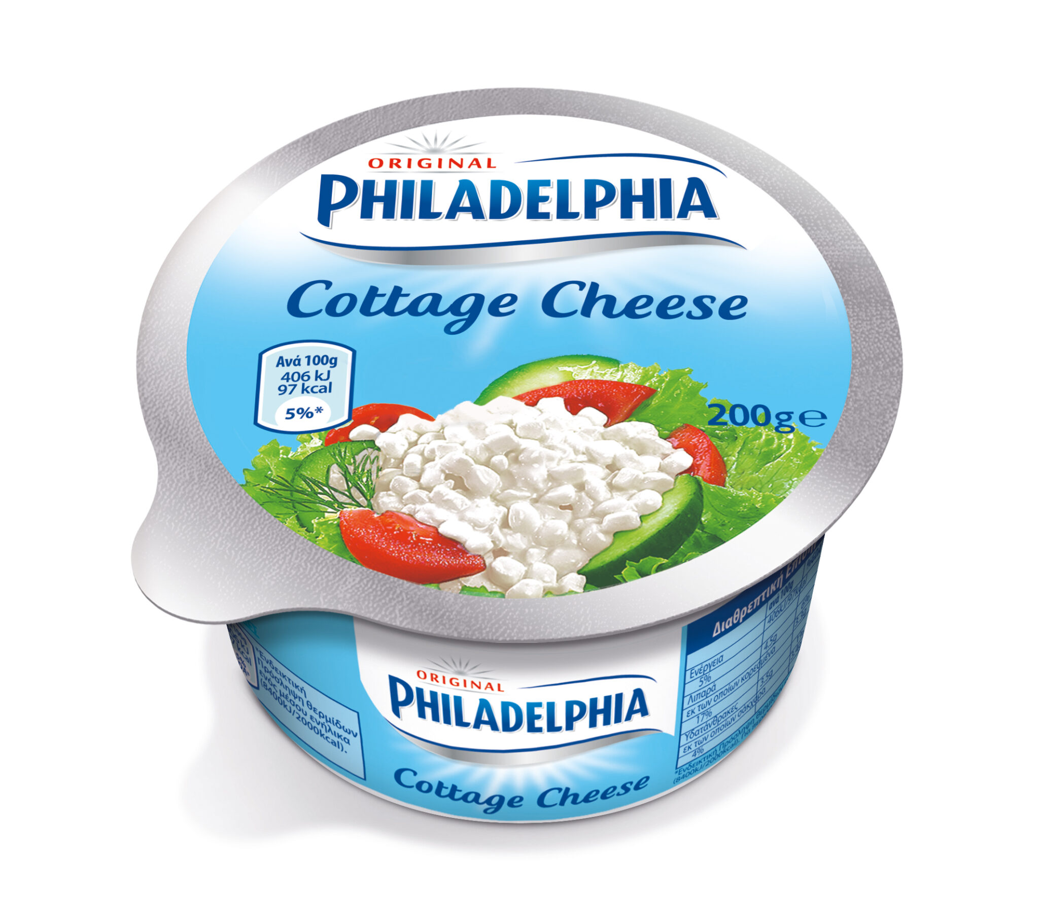 Εθελοντική ανάκληση του τυριού  Cottage Cheese Philadelphia