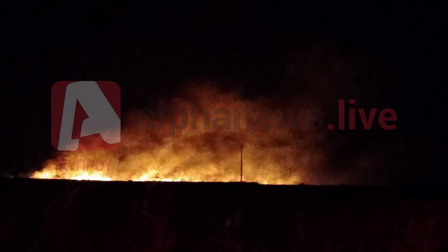 Πυρκαγιά ξέσπασε βόρεια του χωριού Ποταμιά (ΦΩΤΟ)