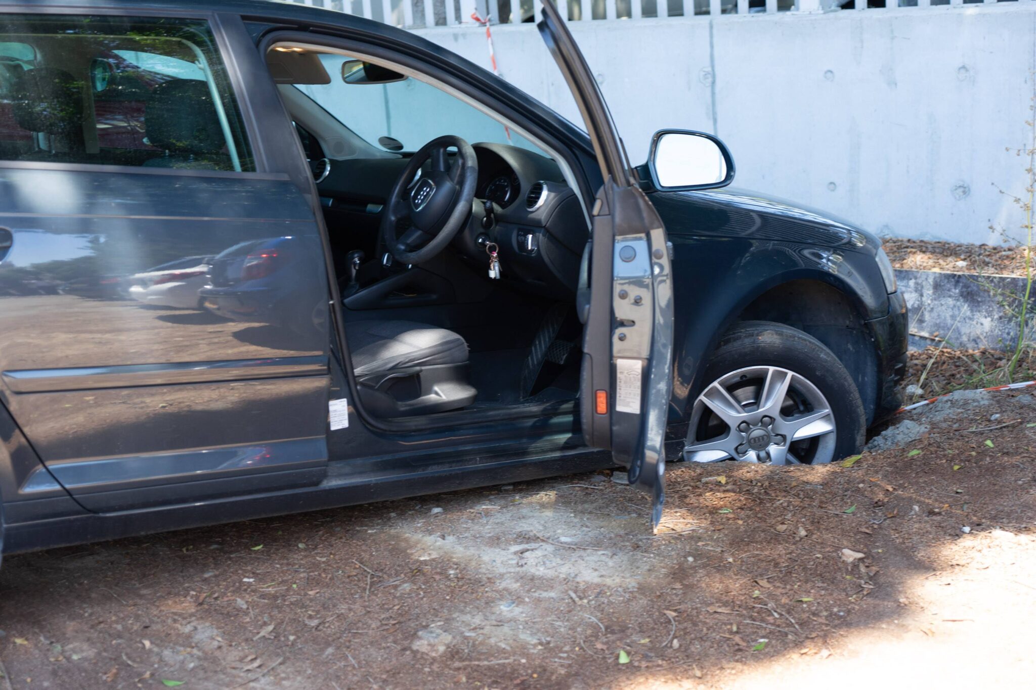 Τύχη "βουνό" για οδηγό που ήθελε να σταθμεύσει στο παλιό νοσοκομείο Λευκωσίας