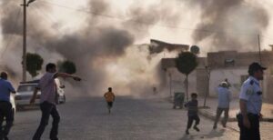 Συρία: Τουλάχιστον οκτώ νεκροί άμαχοι από αεροπορικό βομβαρδισμό