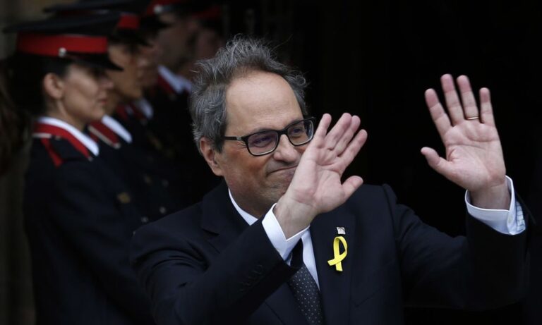 Το κοινοβούλιο της Καταλονίας εξέλεξε νέο πρόεδρο τον Κιμ Τόρα