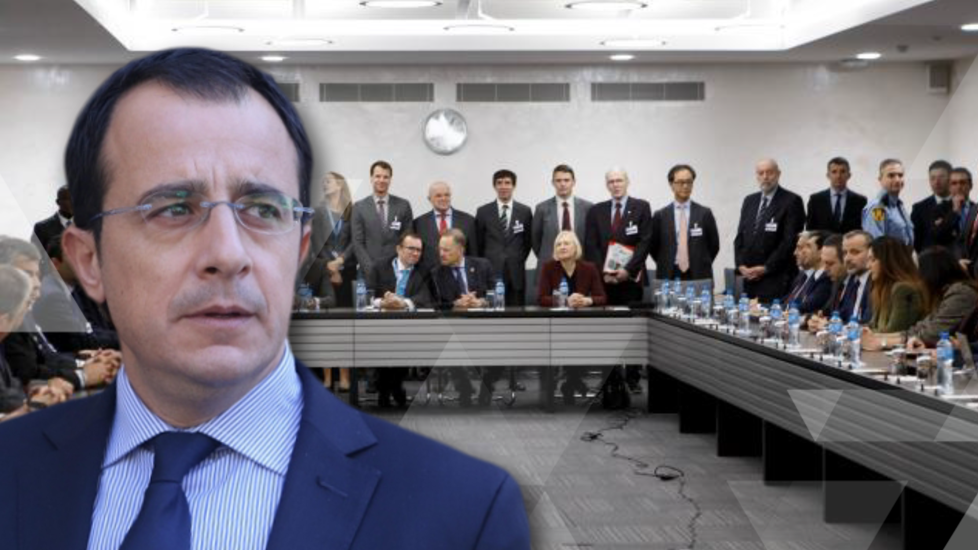 Χριστοδουλίδης προς Τ/κ:"Μαζί μας στην ΕΕ ή με την Τουρκία στο άγνωστο" (BINTEO)