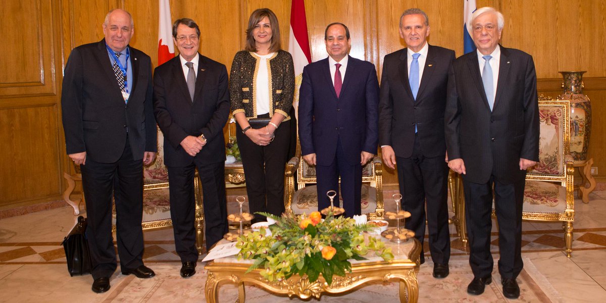 Κυπριακό και EuroAfrica Interconnector συζήτησαν Αναστασιάδης και Σίσι