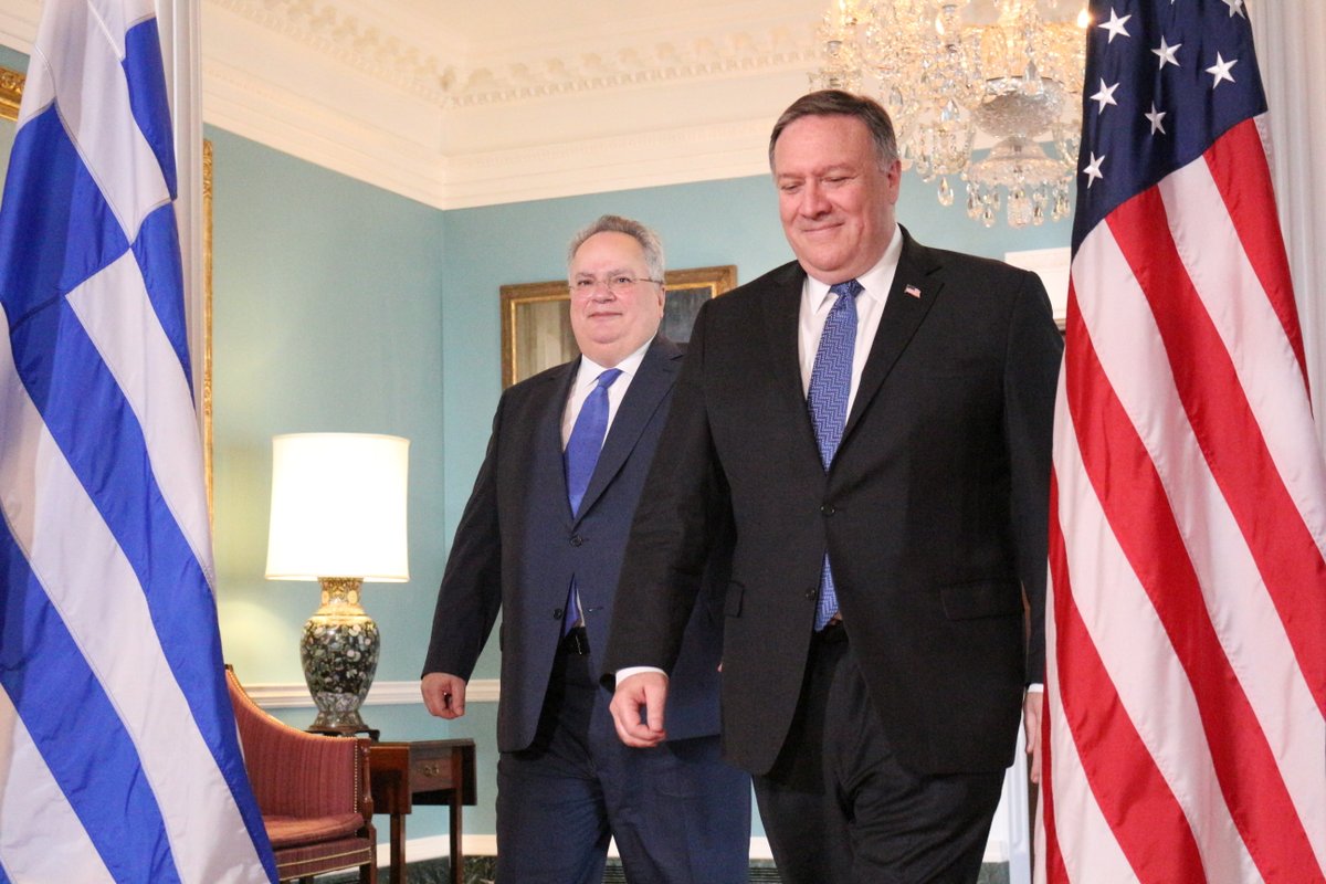 Ξεκάθαρο μήνυμα Κοτζιά σε Πομπέο για το Κυπριακό