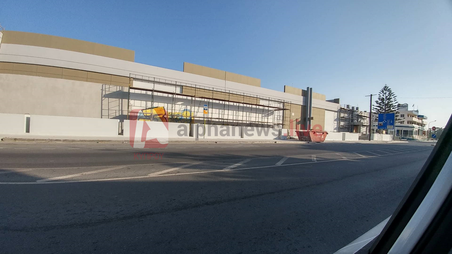 Σε προχωρημένο στάδιο τα έργα στο προσωρινό καζίνο στη Λεμεσό (ΦΩΤΟ)