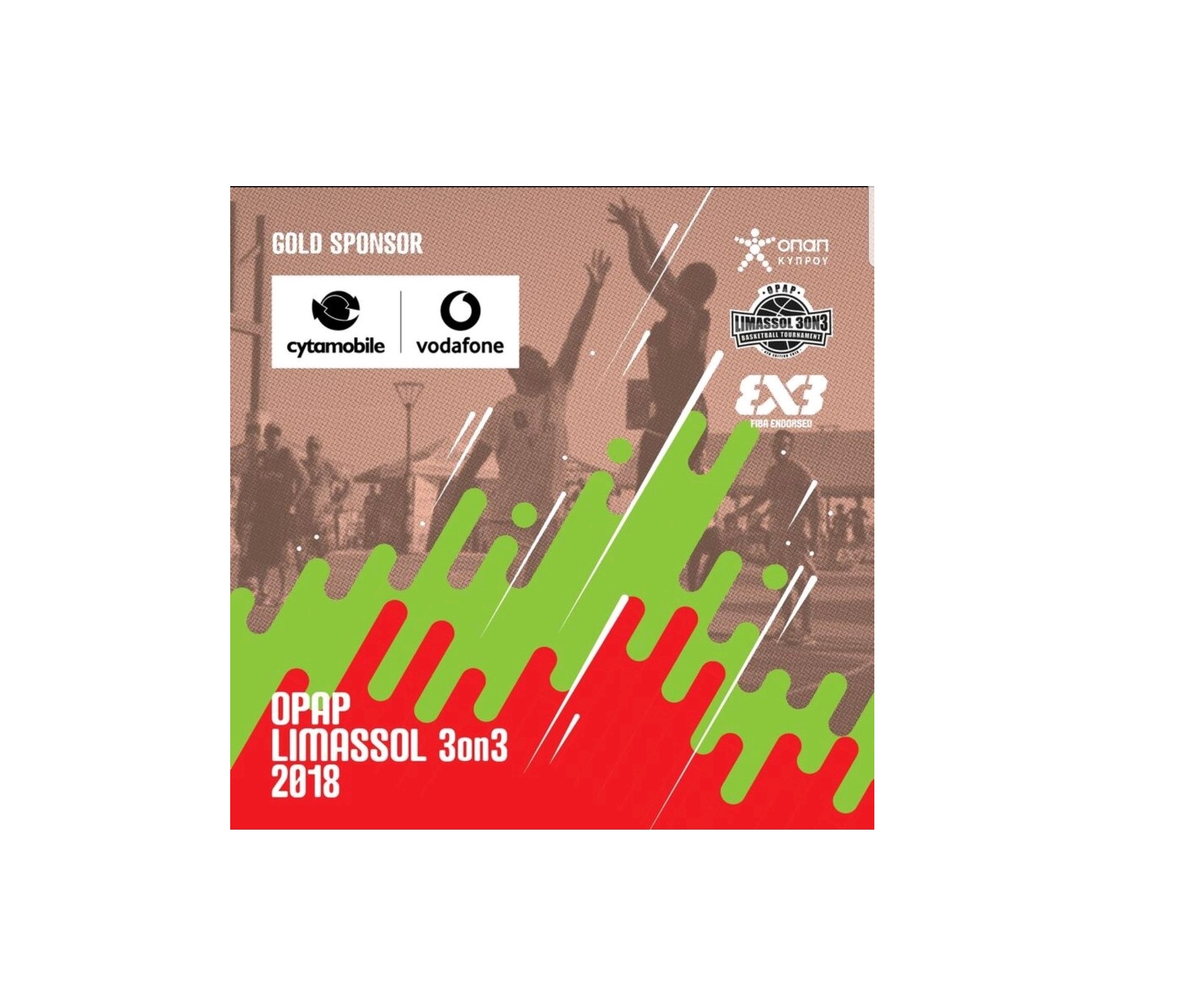 H Cytamobile-Vodafone Χρυσός Χορηγός του OPAP Limassol 3on3