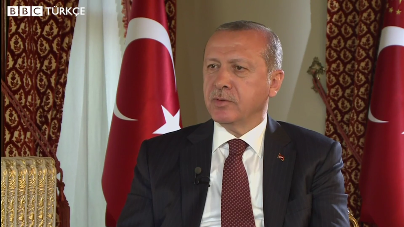 Συνέντευξη Ερντογάν: Το BBC και η Δύση πρέπει να ηρεμήσoυν (BINTEO)