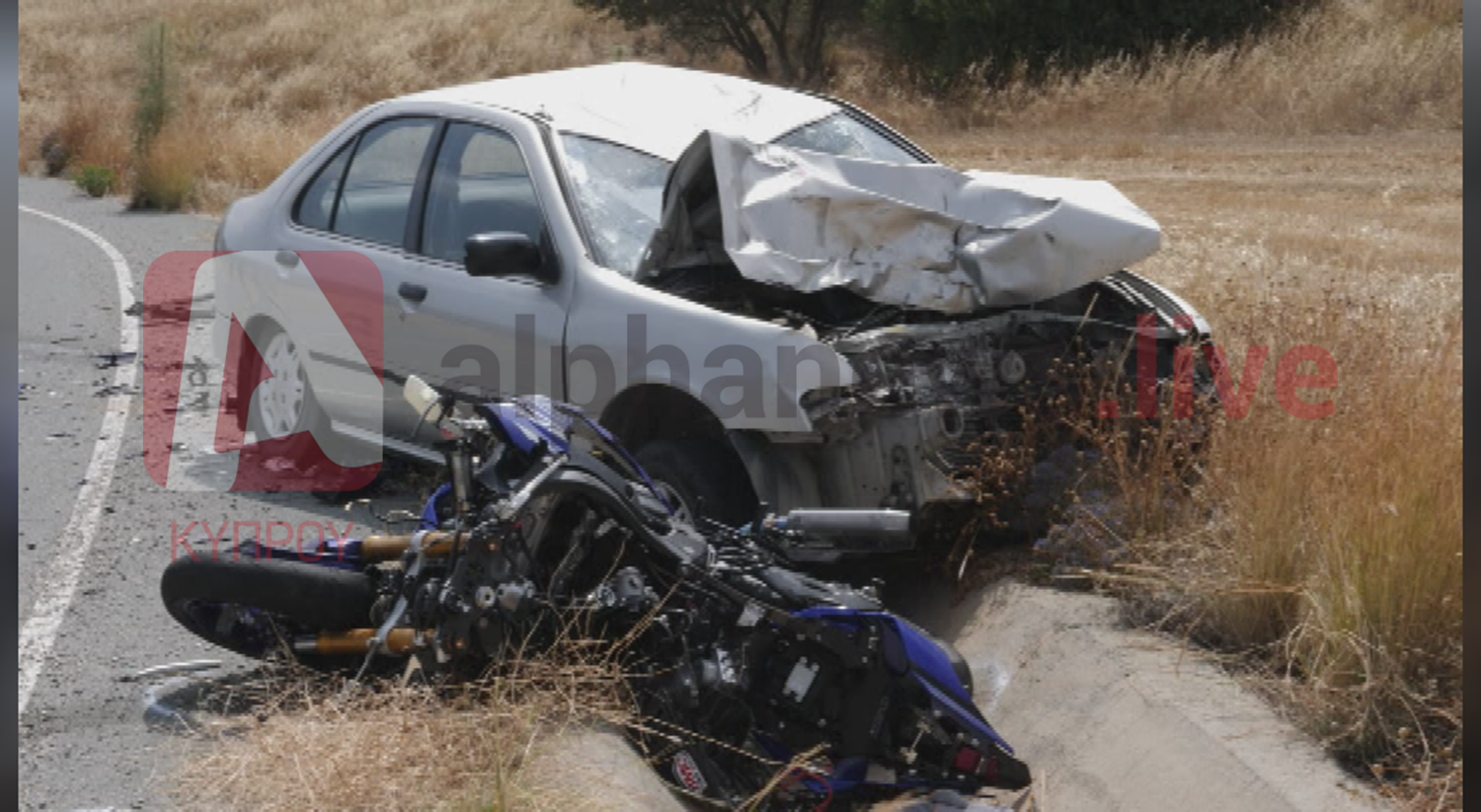 Μαύρα μαντάτα για την οικογένεια του 33χρονου μοτοσικλετιστή Χάρη Δρουσιώτη