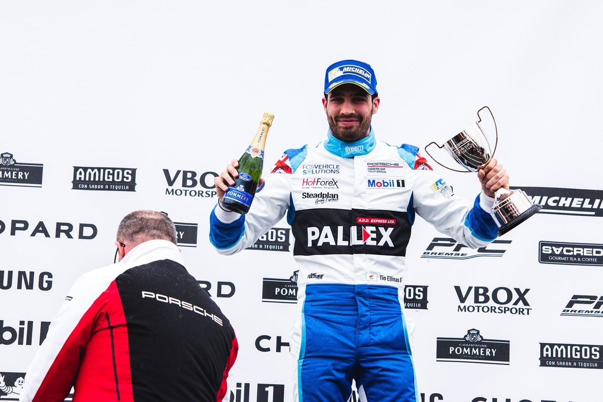 Pole position και νίκη στο Donington για τον Ευτύχιο Έλληνα