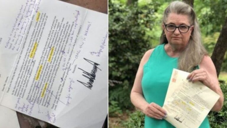 «Δεν ξανάδα τόσα λάθη στη ζωή μου»: Δασκάλα διόρθωσε επιστολή του Τραμπ(ΒΙΝΤΕΟ)