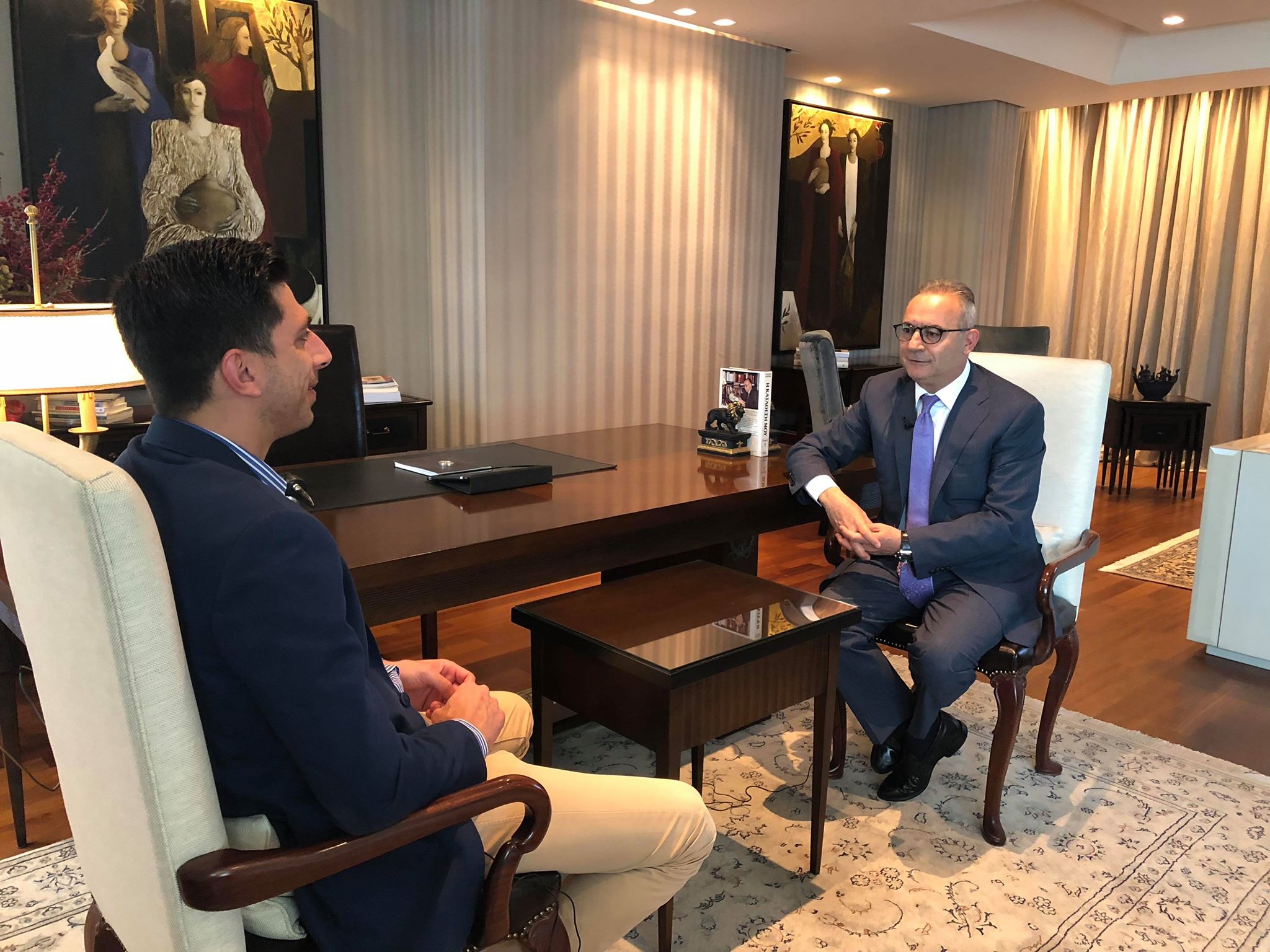 Συνέντευξη Αβέρωφ: Το Ισραήλ δεν θέλει την Κύπρο υπό την επιρροή της Τουρκίας