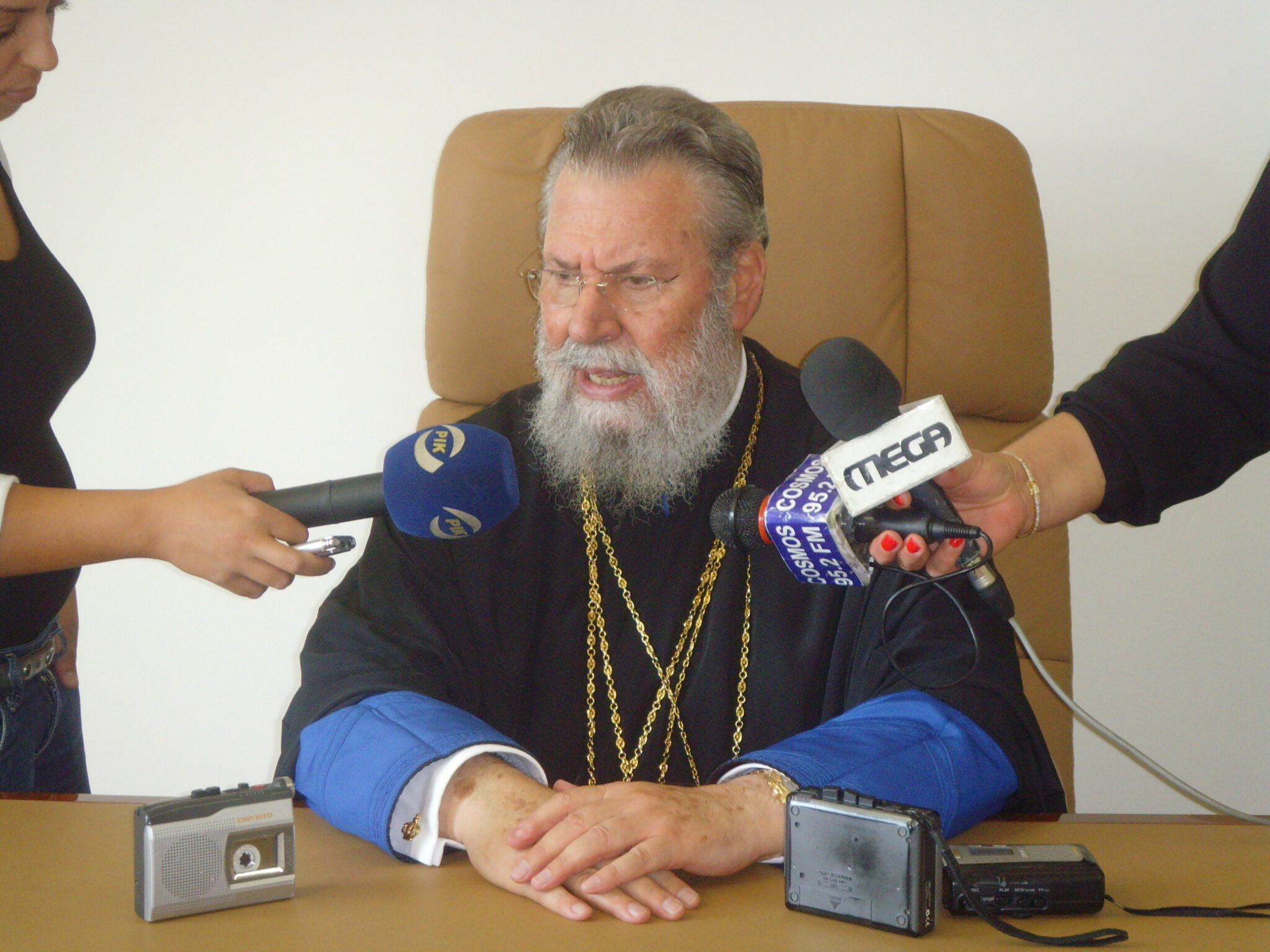 Σε χειρουργική επέμβαση υποβλήθηκε ο Αρχιεπίσκοπος Χρυσόστομος