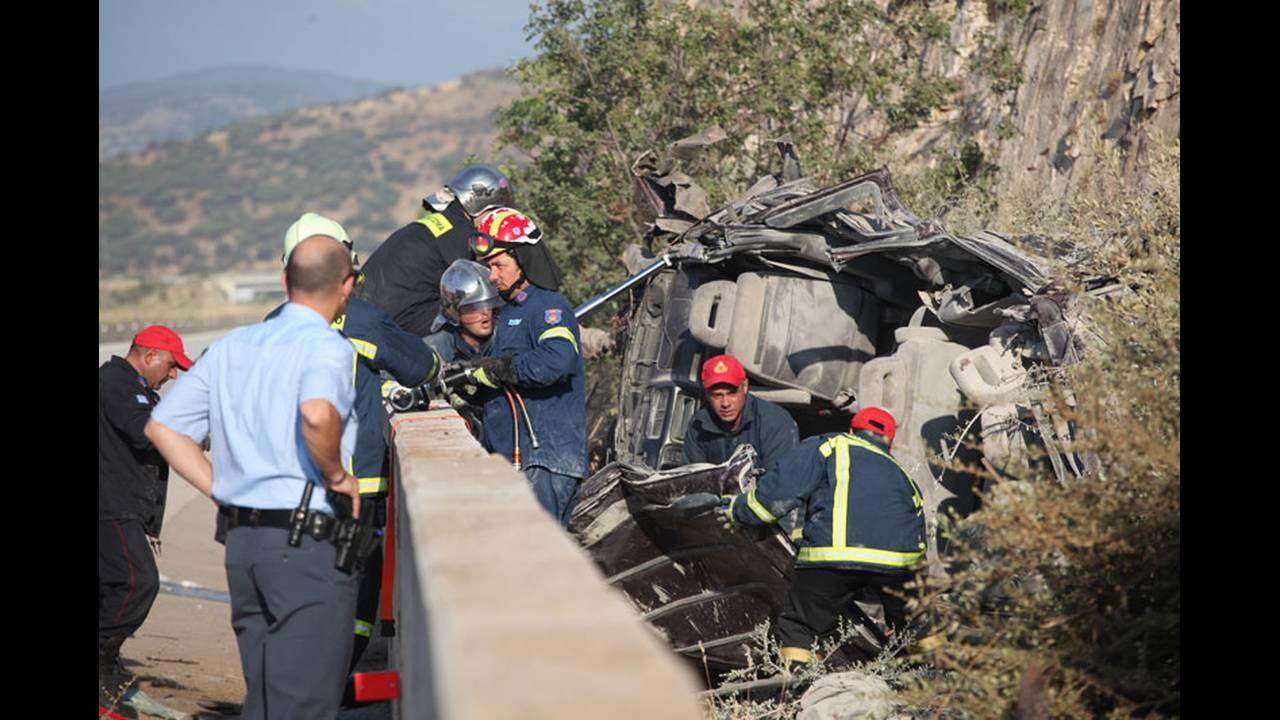 Πολύνεκρο τροχαίο με μετανάστες στην Εγνατία Οδό